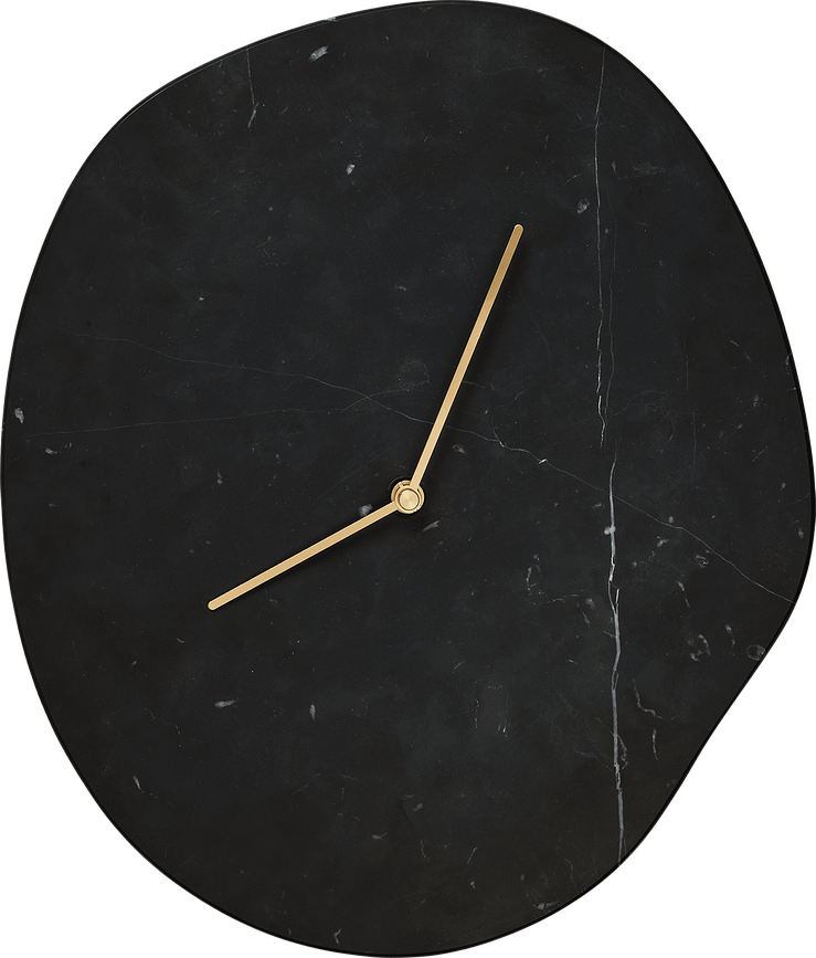 Reloj de pared de mármol Melt