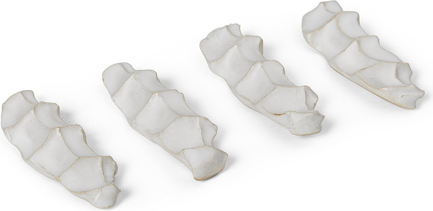 Reposacubiertos Serre, blancos rotos, 4 unidades