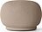 Rico Bouclé Pouf sandfarbig