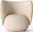 Rico Brushed Sessel cremefarbig