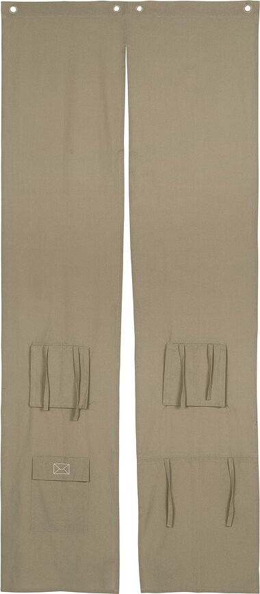 Rideau de porte Settle, kaki