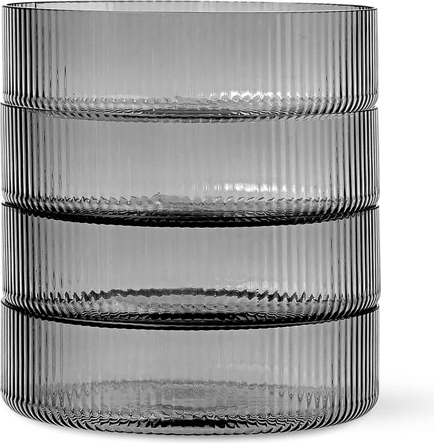 Ripple Bols, transparents, Lot de 4