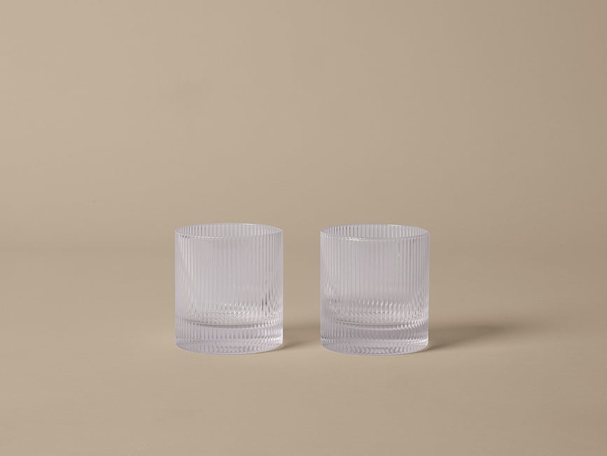 Ripple Tumbler Čaše 250 ml dimno sive 2 kom.