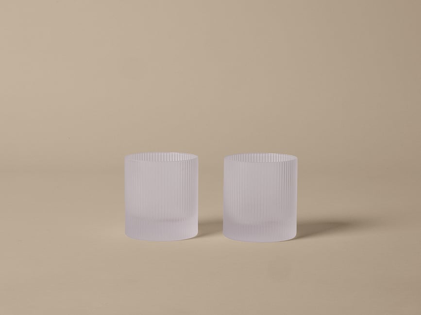 Ripple Tumbler Čaše 250 ml dimno sive 2 kom.