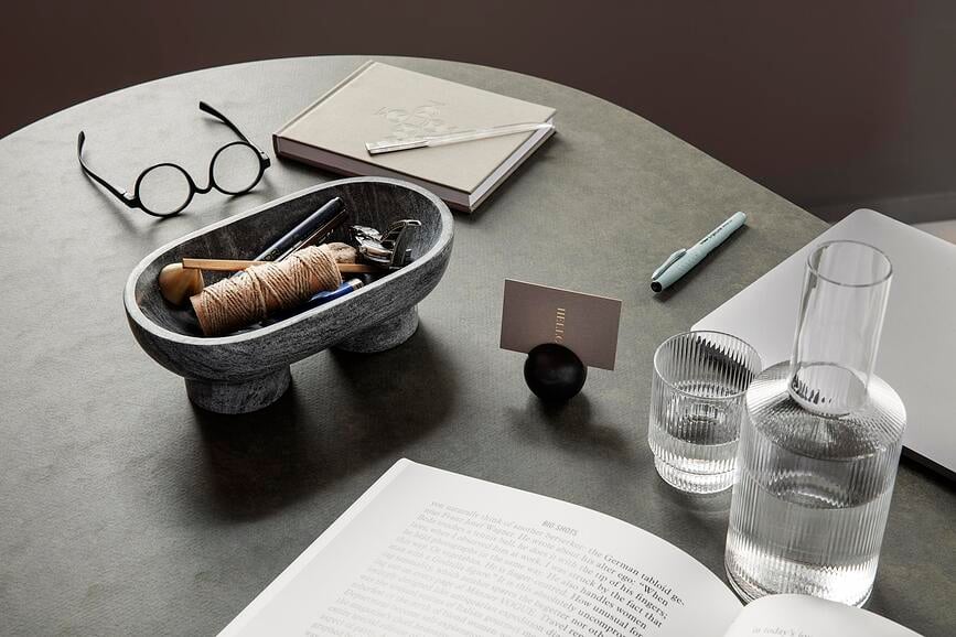 Ripple Čaše niske prozirne 4 kom.