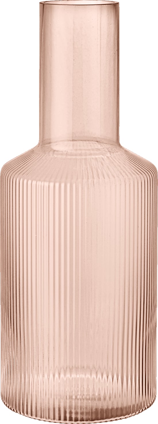 Ripple Karaffe rosa