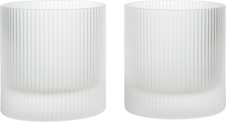 Ripple Tumbler Čaše 250 ml zamagljene 2 kom.