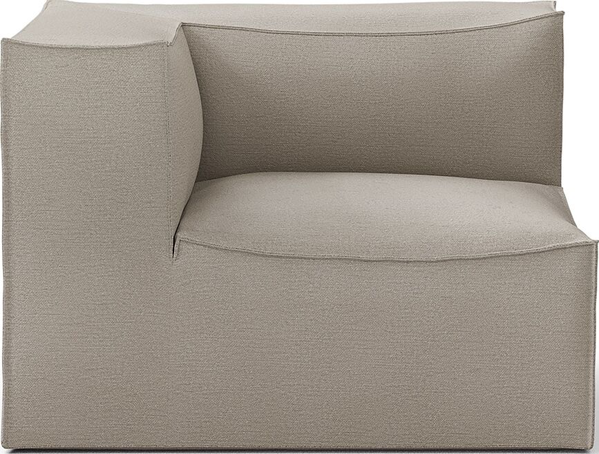 Rohová sedačka levá Catena Cotton Linen 108 cm béžový