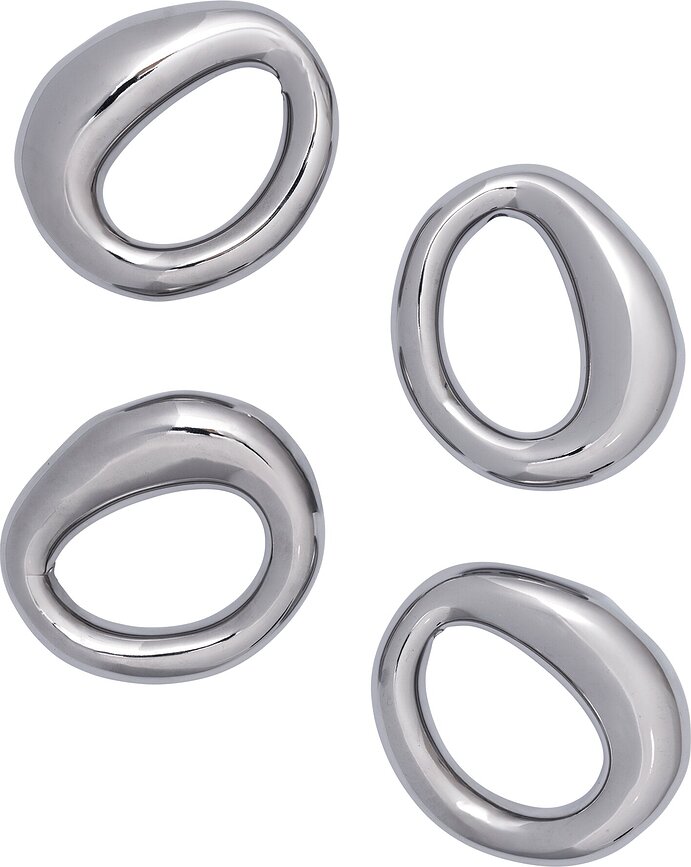 Ronds de serviette Orrith, lot de 4