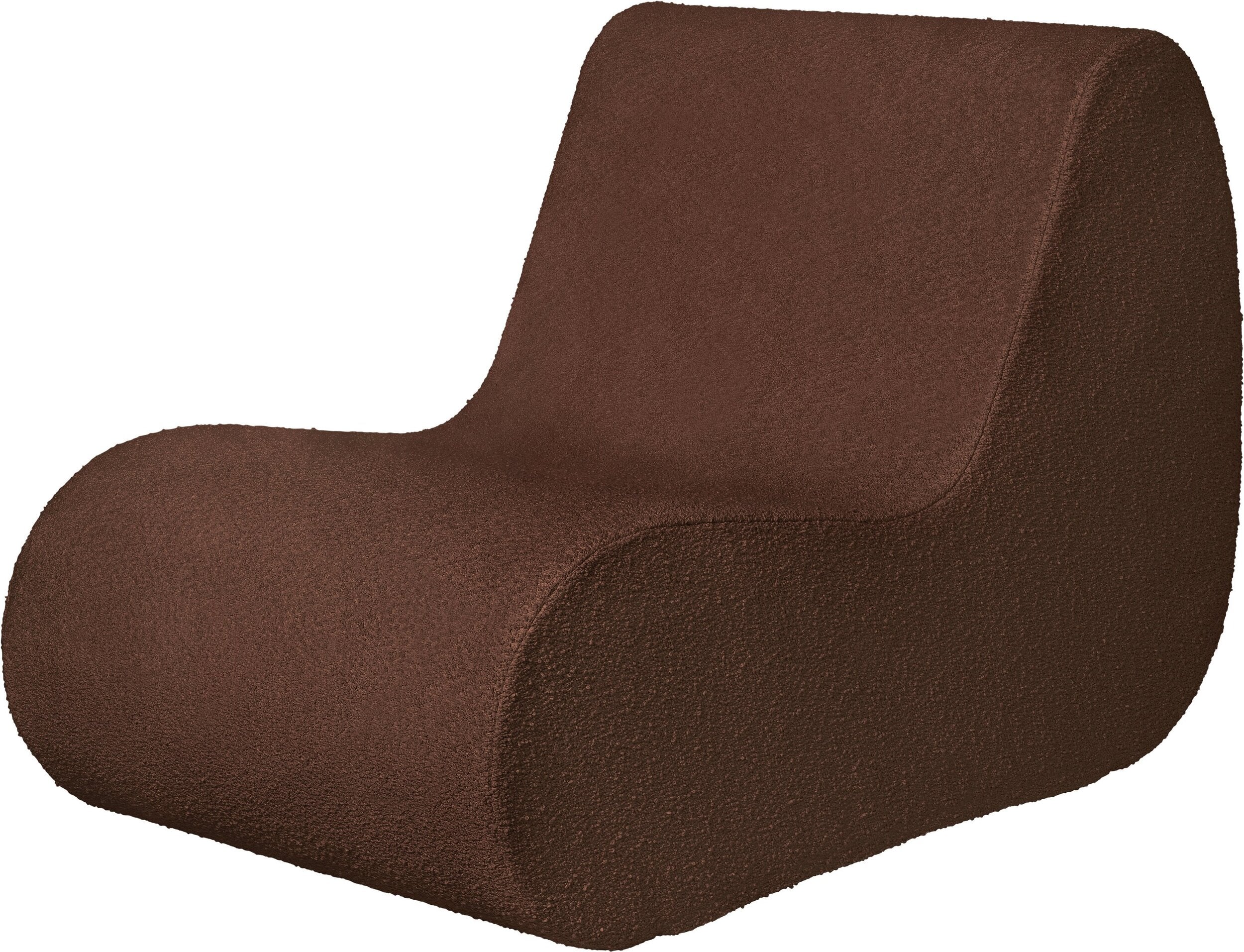 Rouli Pure Bouclé Modulsessel oder Sofa, braun