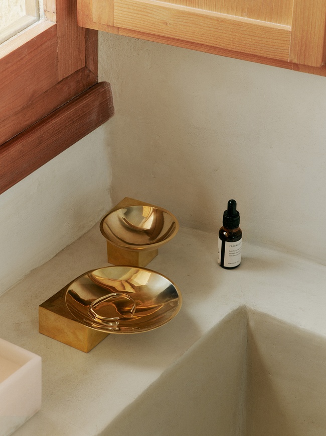 Santany Stojalo za nakit, 16,5 cm, medeninasto