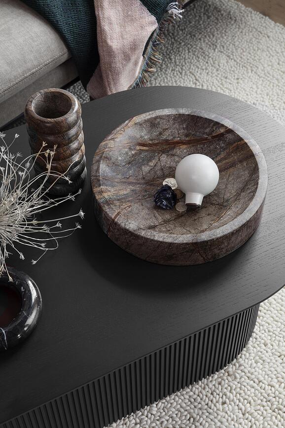 Scape Διακοσμητικό Μπολ, μαρμάρινο