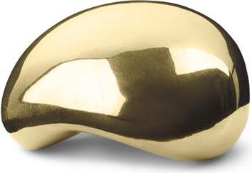 Sculptural Dekoration aus Messing