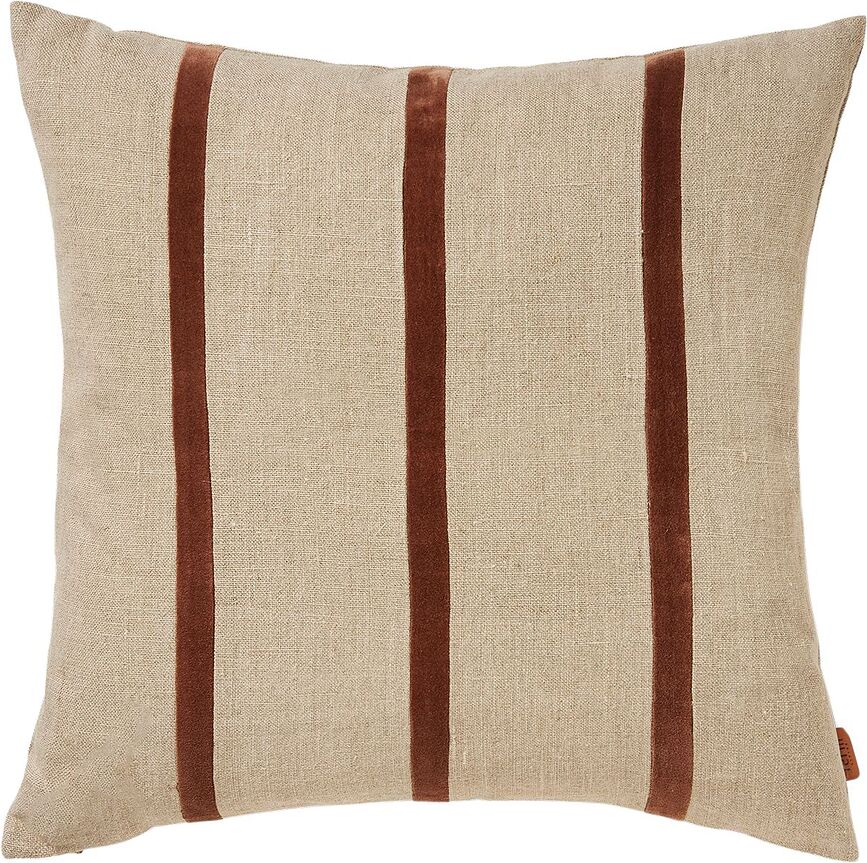 Senti Coussin Décoratif à rayures, 50 x 50 cm