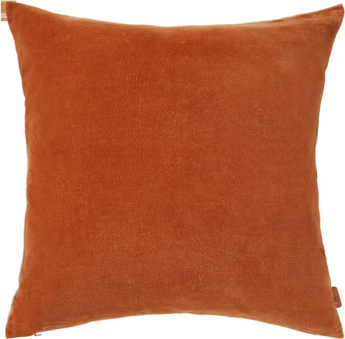 Senti Dekorativer Kissenbezug 50 x 50 cm gedämpftes Rot