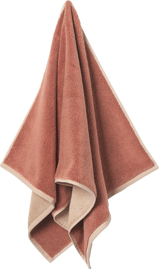 Serviette Ekko 50 x 100 cm, mocha