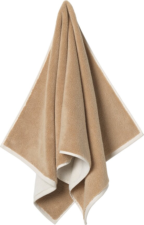 Serviette Ekko 70 x 140 cm, beige