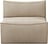 Siedzisko Catena Rich Linen 95 cm beżowe