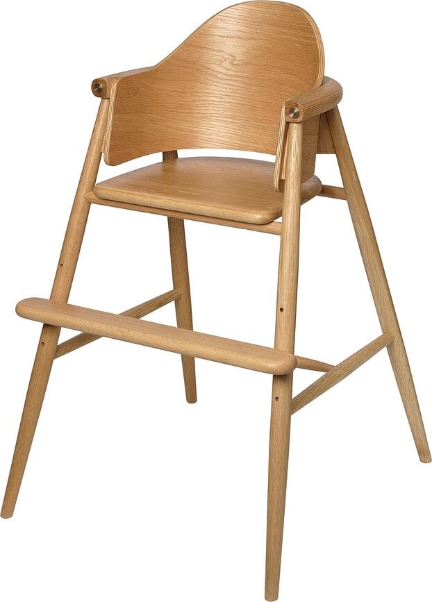 Silla alta Muru, roble natural