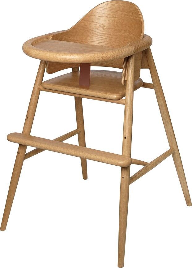 Silla alta Muru, roble natural