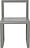 Silla Ferm Living Pequeño Arquitecto, gris