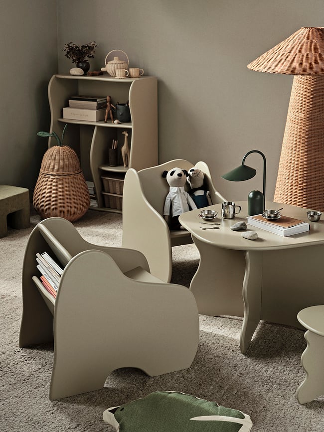 Silla infantil Slope, azul claro