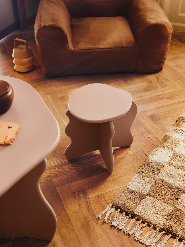 Slope Tabouret, bleu clair