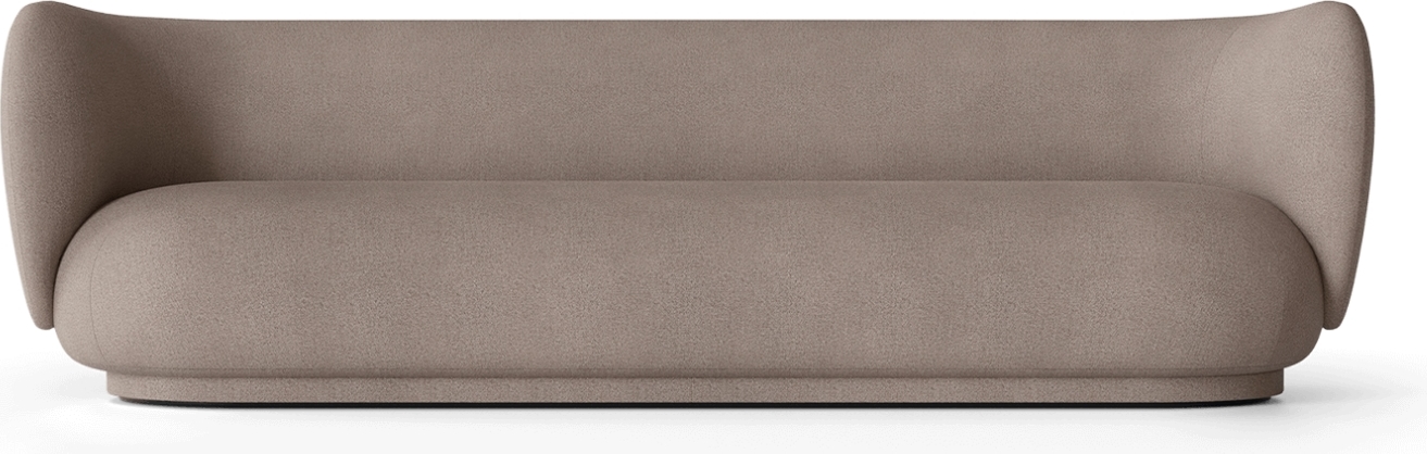 Sofa czteroosobowa Rico Brushed ciepłoszara