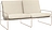 Sofa ogrodowa Desert Pure Bouclé podwójna z beżową ramą