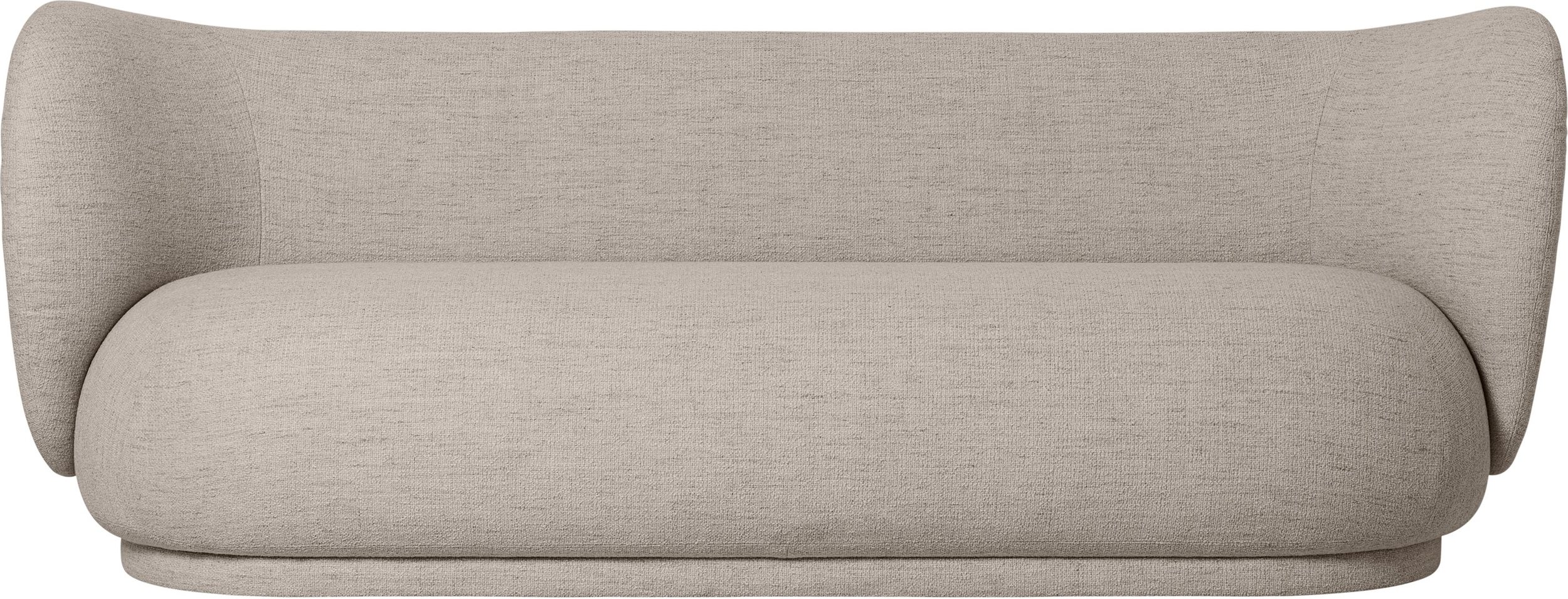 Sofa trzyosobowa Rico Bouclé piaskowa