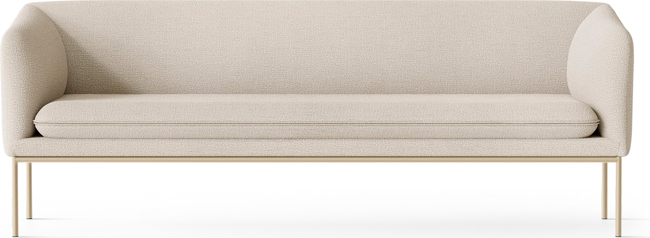 Sofa trzyosobowa Turn kremowa