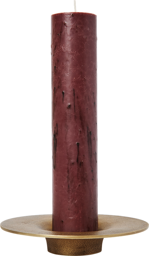 Soothe Block Svijećnjak mjedeni