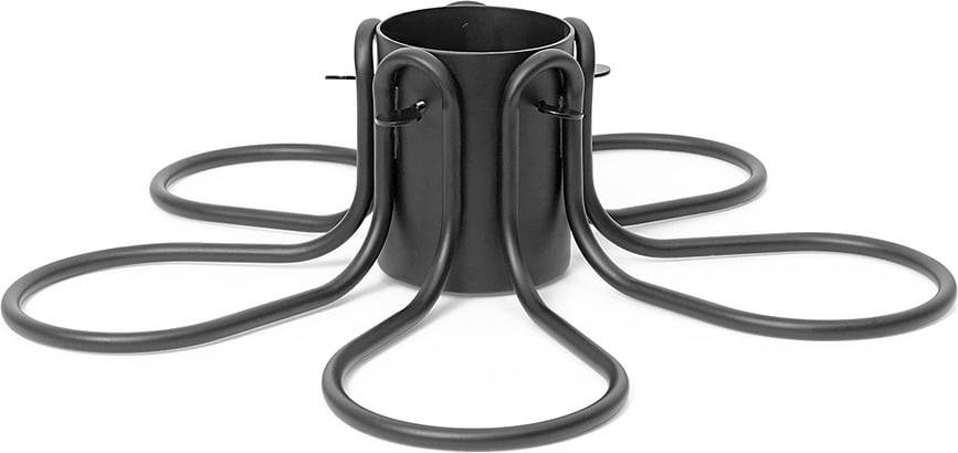 Soporte para Árbol de Navidad Flake, negro