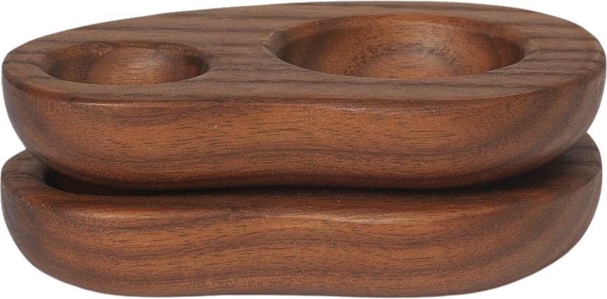 Soporte para Huevos Cairn, marrón oscuro, Pack de 2 unidades