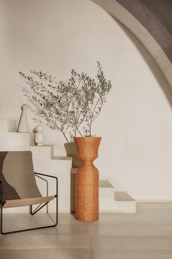 Soporte para Plantas de ratán Agnes, 45 cm