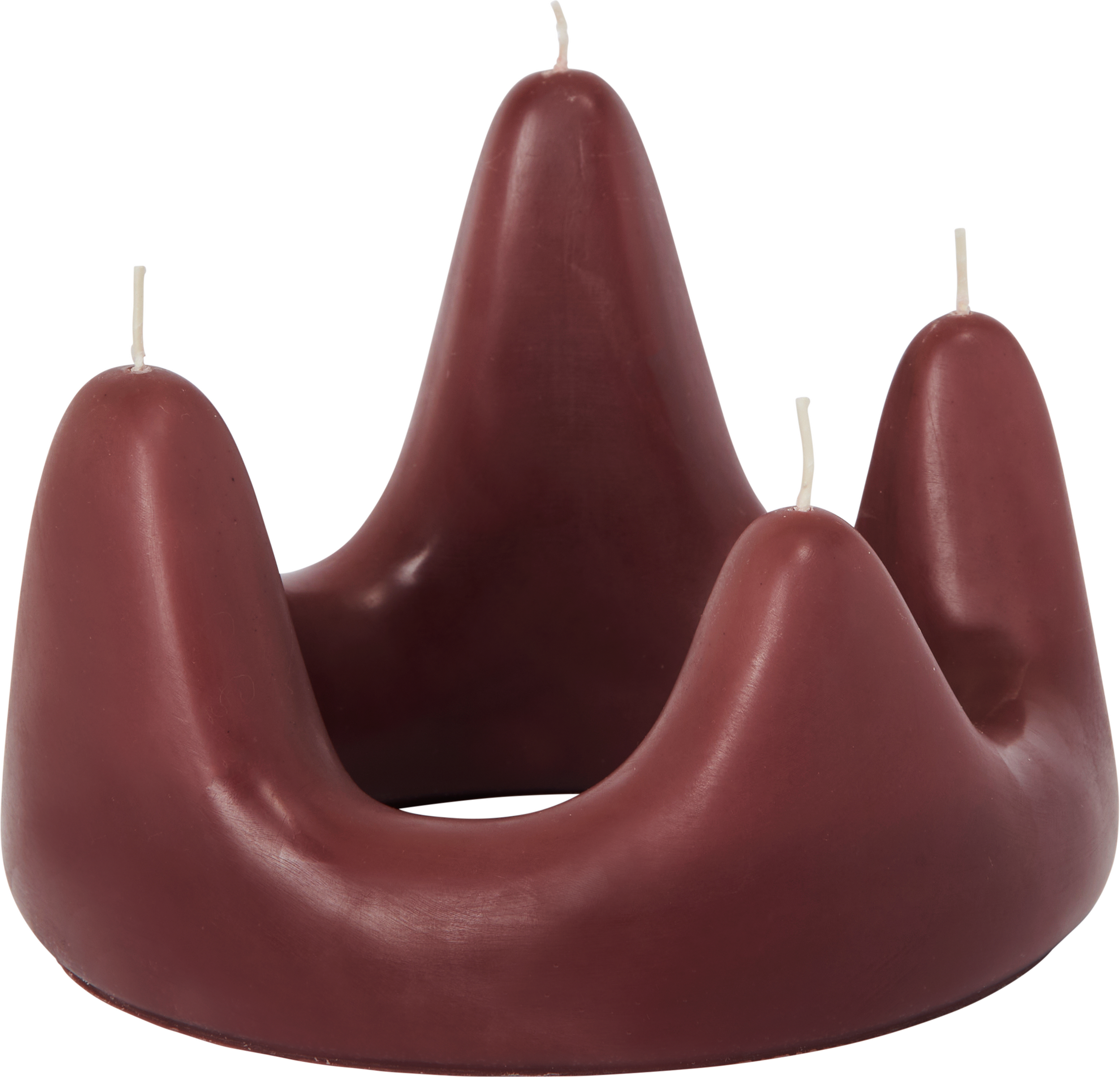 Stala Ring Kerze, bordeaux