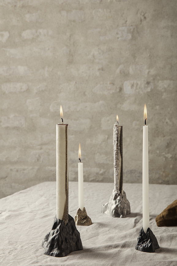 Stone Kerzenständer groß - Ferm Living 1104263160