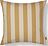 Strand Housse de Coussin, 50 x 50 cm, jaune-beige