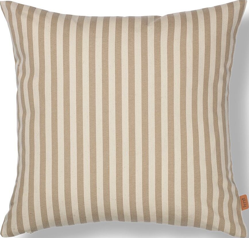 Strand Housse de Coussin à rayures, 50 x 50 cm