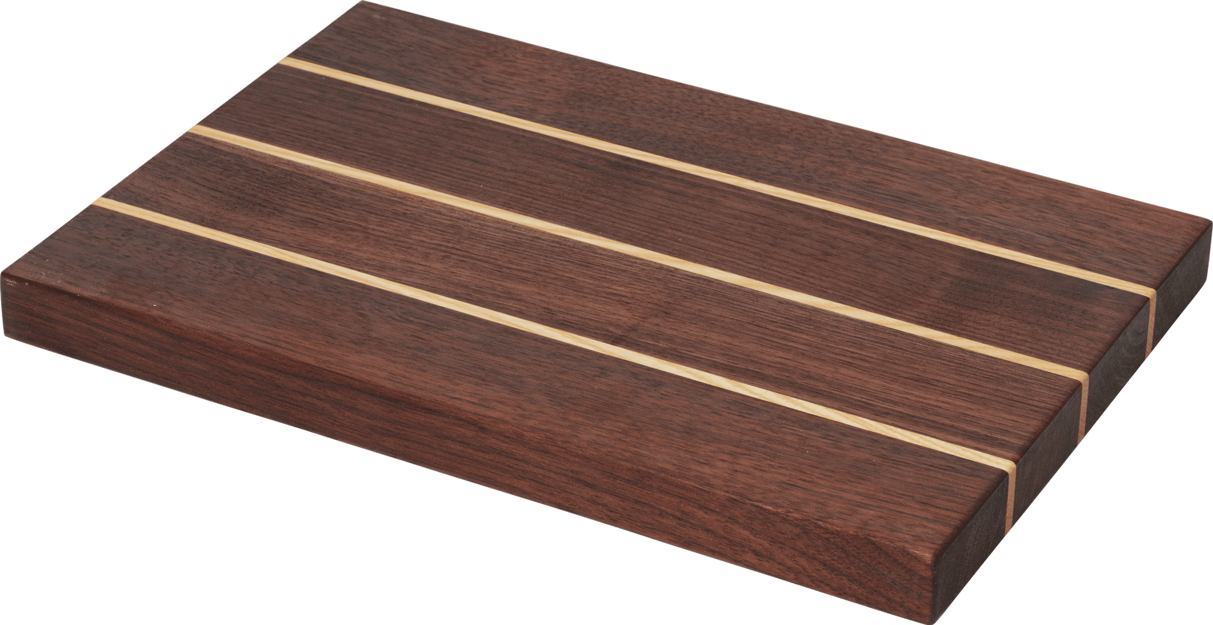 Stribe Schneidebrett dunkles Holz