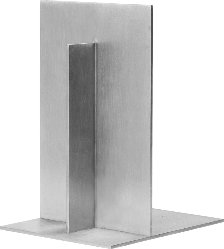 Sujetalibros de aluminio Lager, 2 unidades