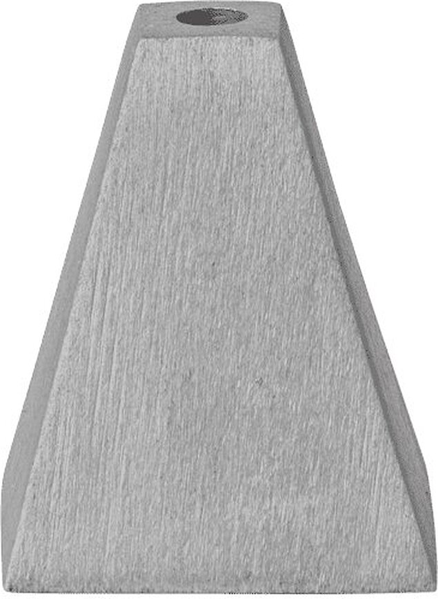 Support encens Pyra en aluminium