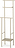 Supporto per rotolo di carta Dora beige