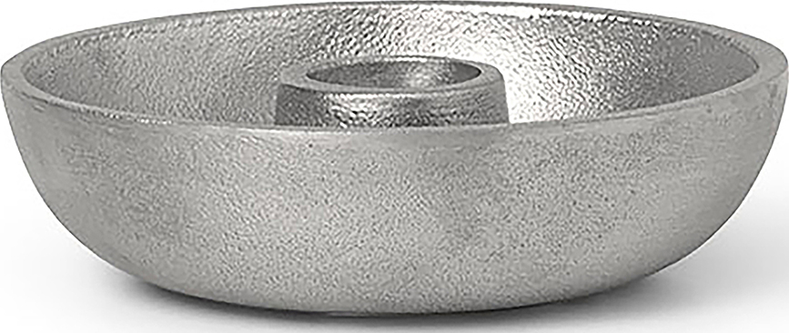 Svečturis šķīvis Ferm Living alumīnija 10 cm