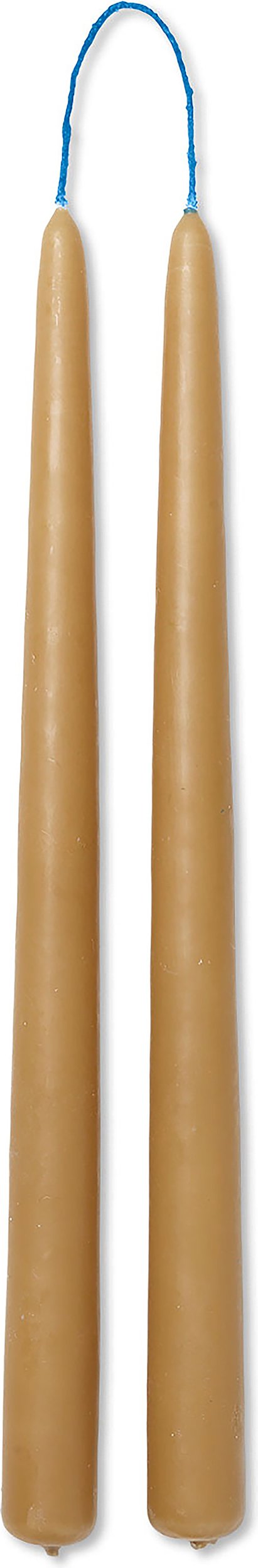 Świece Dipped 30 cm beżowe 2 szt.