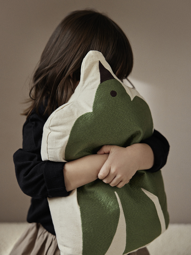 Swif Bird Μαξιλάρι διακοσμητικό, κίτρινο