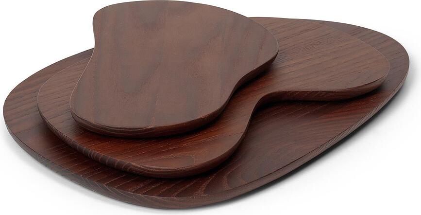 Tablas de Cortar Cairn, marrón oscuro, 3 unidades