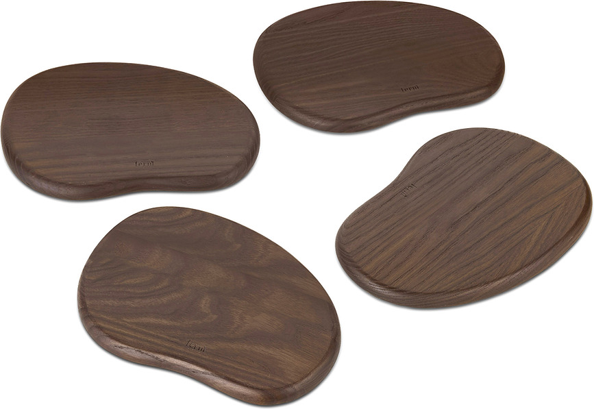 Tablas de Servir Cairn, marrón oscuro, 4 unidades