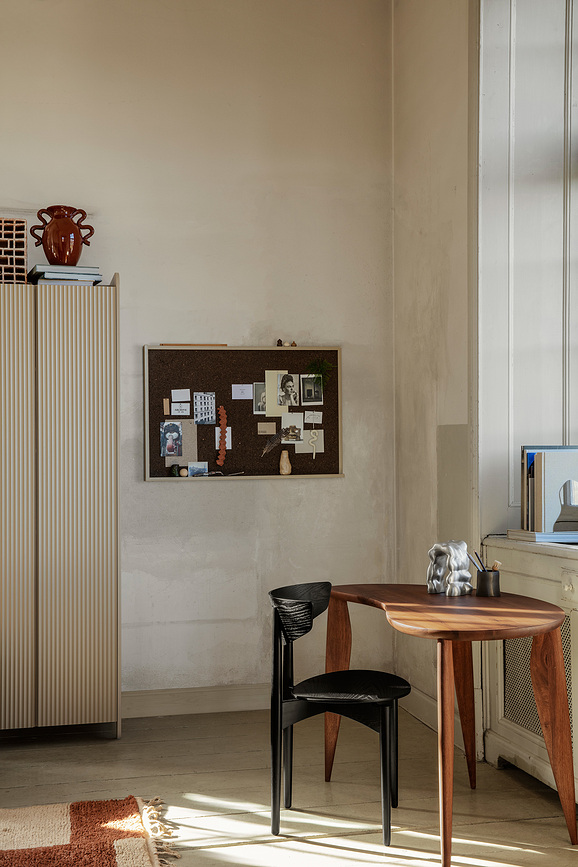 Tablero de corcho Kant, 63 x 96 cm, color cachemira