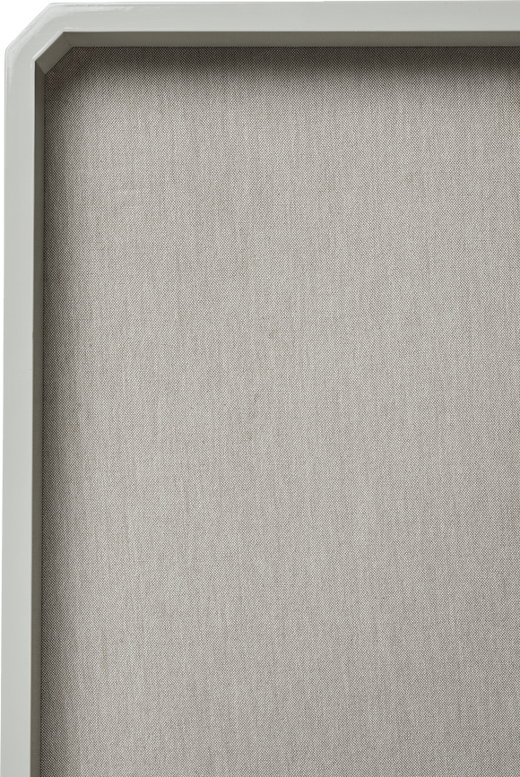 Tablero para chinchetas Nova, plateado